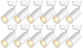 Bravsekai Tr046 Ultra-bright H Type Track Lighting White Heads No Rails 12pcs 6000k