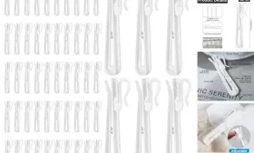 Rnc7z0yf Bremorou 50 Pcs Plastic Curtain Hooks Adjustable Pinch Pleat Clips For Drapes