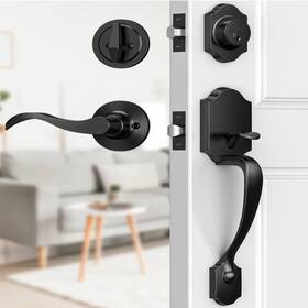 Brightify B09phfg191 Front Door Handle And Deadbolt Set Lock