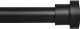 Hkcr020 Briofox Black Curtain Rods For Windows 28 To 48 Inch -48