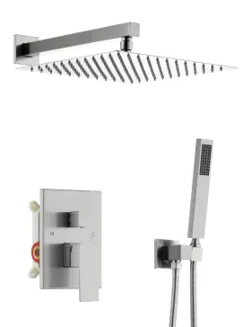 Bsf0912bn Britulif 12 Inch Shower System Faucets Sets Complete Wall Mounted Lu
