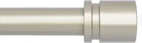 Byondeth 762765286241 Curtain Rods For Windows 16 To 88 Inches Inch Brushed Nickel