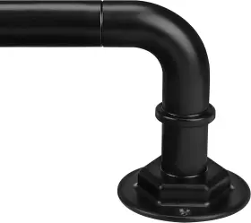 Acr01 Byondeth Curtain Rods For Windows 16 To 144 Inches Inch Black
