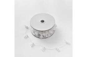 Cadence & Co. Cc-05629 And Co. S-fold Corded Gliders White - 10m