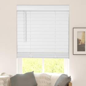 Calyx Interiors 04ct1274600 Faux Wood Blinds With Classic Valance Cordless 2 Inch Slat 27