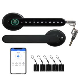 Catchface B0cplx5nwt Smart Lock Fingerprint Door Lockttlock 5-1 Keyless Entry