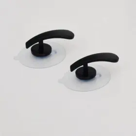 Tieback-045 Cciphy Adjustable Self Adhesive Curtain Tieback Non-trace Stick Metal Wall Hook Sto
