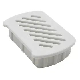 10793478580156 Champion Headrail End Cap For Cordless 1in Vinyl Horizontal Blinds 240614 White