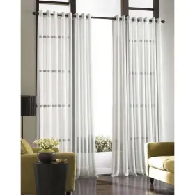 Chf Industries 646998620204 Soho Voile Lightweight Sheer Grommet Long-length Curtain Winter White 59 X 108