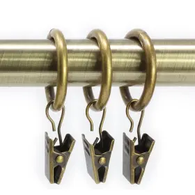 Chicology 817568027314 Clip Rings Fits Rods 3/4- Inch Diameter Curtain And Drapery Hardware Essential