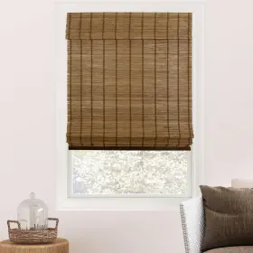 Bre2964 Chicology Bamboo Roman Shades - Designer Eco-friendly Light 29 Inch W X 64 H Elk