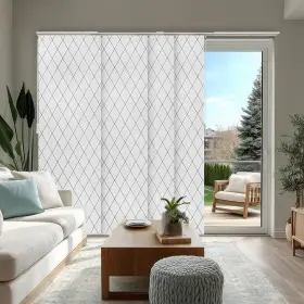 Ptbld8696 Chicology Sliding Door Blinds - Vertical For Patio Doors Room Divider
