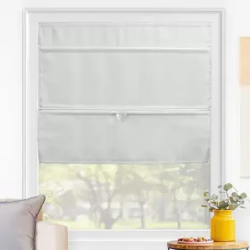 Rmrg4864 Chicology Roman Shades For 48 Inch W X 64 H Runway Grey Light Filtering