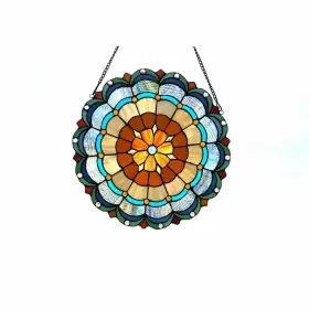 Chloe 602573222355 Tiffany Style Window Panel/suncatcher Multi-color