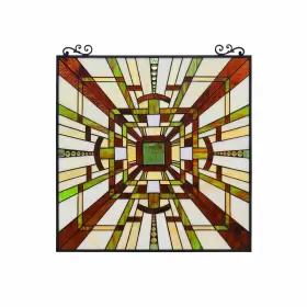 Chloe Lighting 602573005972 Mission Design Window Panel/ Suncatcher