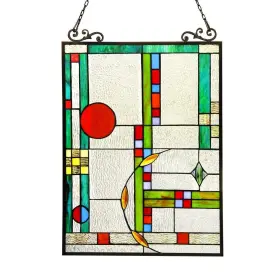 Chloe Lighting 602573853207 Tiffany Style Window Panel/suncatcher Multi-color M