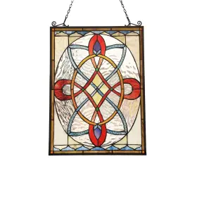 Chloe Lighting 602573878842 Tiffany Style Window Panel/suncatcher Multi-color