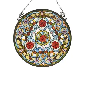 Chloe Lighting 602573878873 Tiffany Style Flower Design Suncatcher