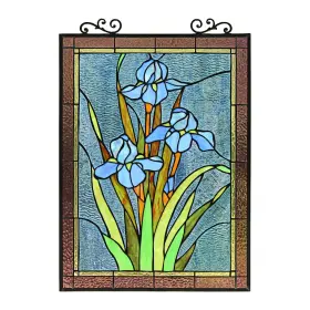 Chloe Lighting 707772952925 Floral Design Window Panel/ Suncatcher Lbhmxwgoelq0frhscimkqwstd8mu7mbs