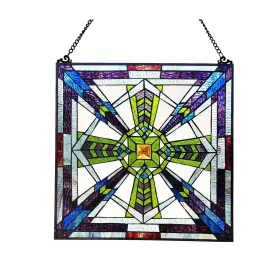 Chloe Lighting 707772960203 Geometric Design Window Panel/sun Catcher - M