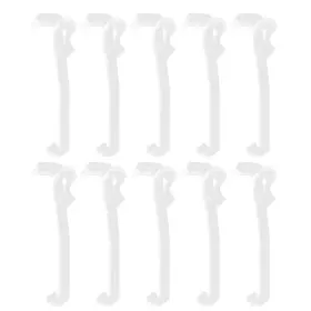 7cl3b125357ofg2 Ciieeo 10 Pcs Transparent Curtain Hooks Sealing Plate Hangers Hidden Accessory Parts