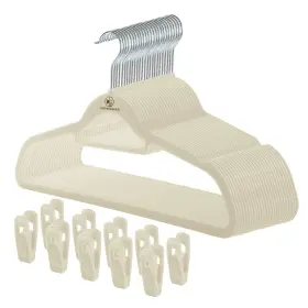 Closet Accessories 763331587137 Velvet Hangers Ultra Slim Space Saving Notches Tie Bar Swivel Hook 10 Pac