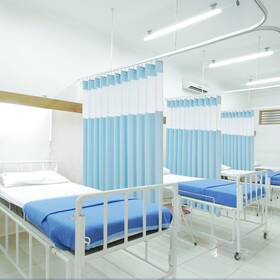 Cniuyhi 732322211498 5x8ft Hospital Curtains With Grommets Medical Privacy Fire Retardant