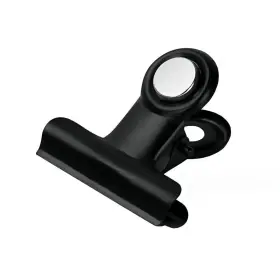 Coideal 702411838431 Mini Magnetic Clips Black - 30 Pcs Small Refrigerator Magnet Bull Cli