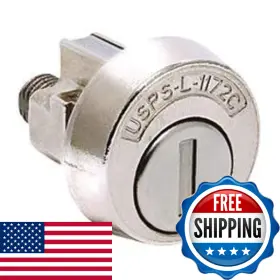 B07mdhnwgk Compx National Mailbox Lock 4c Style Clockwise Brushed Nickel Key