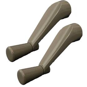 Comyznoah 199284961234 Pack Of 2.window Crank Handle Replacement Stone Color Fit To 3/8 Inch Spindle