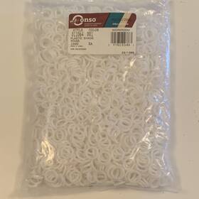 Conso 011064 Plastic Shade Rings White 1000 Pack Mpn Workroom Style