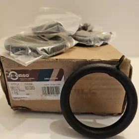 Conso 091962158090 13 Cosco Metal Plain Black Ring For Curtains And Drapes Nos 2 Inch Pole 5/8