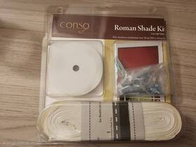 Conso 1451007001a Roman Shade Kit White Cord And Screws Hardware Replacement Mpn
