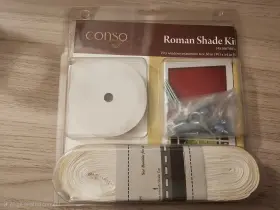 1451007001a Conso Roman Shade Kit White Cord And Screws Hardware Replacement Mpn