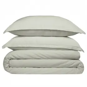 D-b-100-kck-silver Cosy House Collection 100% Rayon Derived From Bamboo Duvet Cover Set - Cool Inch