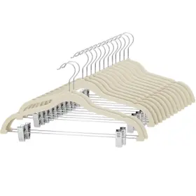 Cozymood 799998571653 Velvet Skirt Hangers - Pack Of 24 With Clips Ultra
