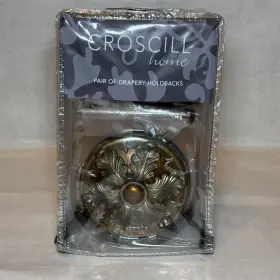 Croscill 083013963982 Pair Drapery Decorative Medallion Holdbacks Fortunata