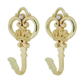 Cucumis 712190870898 Crown Curtain Wall Hook Household Clothes Hanging Window Drapery Medalli