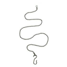 Curtain Rod Connection 702730356982 Drop Chains With S Hooks 12 Stainless Steel
