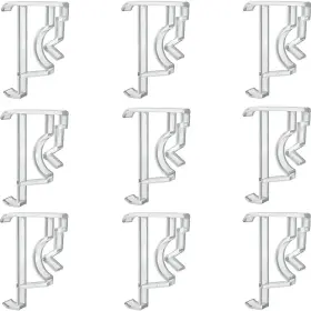 Cutelec 705353363702 Valance Clips 10pcs 2inch Clear Plastic Hidden Retainer Holder For Window Blind