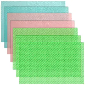 Cyrico 789371867381 Refrigerator Liners 7 Pcs Eva Fridge Liner Mats For Shelves Was
