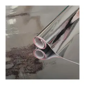 347-0003 D-c-fix Like-contact Self Adhesive Vinyl Film Metallic High Gloss Silver 45