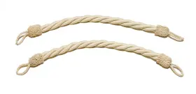 0100rtb-co-a3-q02 D Copro Traditional Rope Tieback 18 Inch Spread 45.5cm 1 2.5cm Thick Style# 0100r