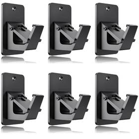 Daisyfang Rz057 6 Pcs No Drill Curtain Rod Brackets Self Adhesive Univer