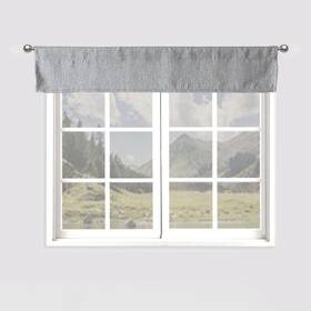Decohongdi 794497939010 Valances For Windows Linen Textured Kitchen Curtains And Set Blackou