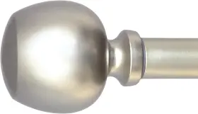 31240-nk72 Decopolitan Morena Ii 72-144 Inch Adjustable Curtain Rod Set 1 Nickel