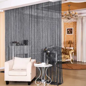 Desirable Life 631145929620 Decorative Door String Curtains Wall Panel Tassels Blinds Room Divider For We