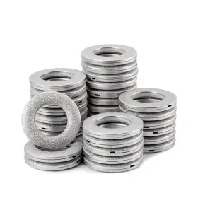 Dess 613617257639 32 Pack Curtain Grommets Eyelet Rings Inner Diameter 1-9/16 40mm