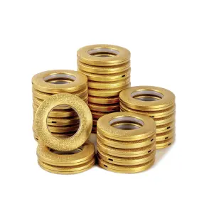 Dess 613617257646 32 Pack Curtain Grommets Eyelet Rings Inner Diameter 1-9/16 Inch 40mm N