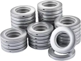 Dess 696538023712 32 Pack Curtain Grommets Inner Diameter 1-9/16 Inch 40mm Eyelet Rings